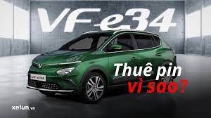 giá thuê pin xe ô tô điện vinfast..