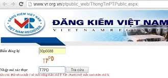 tra cứu ô tô.