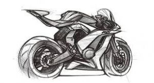 vẽ xe ducati