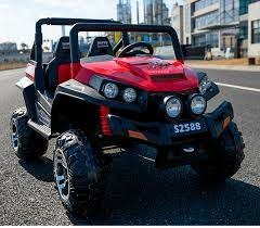 xe ô tô điện bánh cao su..