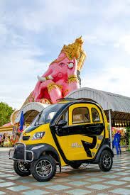 xe ô tô điện mini của dt motor..