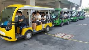 xe ô tô điện ở nha trang..