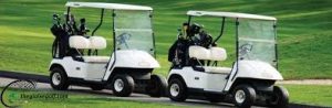 xe ô tô điện sân golf..