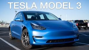 xe ô tô điện tesla model 3..