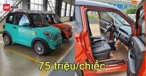 xe ô tô điện thái lan 75 triệu..