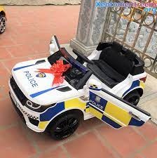 xe ô tô điện trẻ em cảnh sát