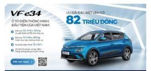 xe ô to điện vinfast vfe34..