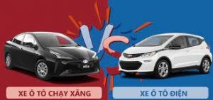 xe ô tô điện xăng..